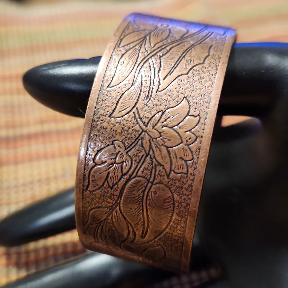 Copper Color Cuff Bracelet